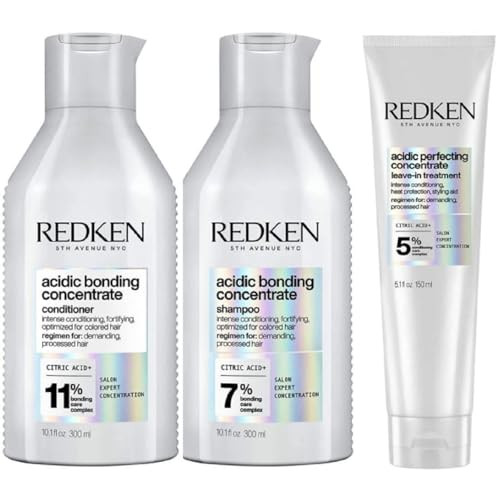 Redken Acidic Bonding Concentrate Trio Set For Damaged Hair