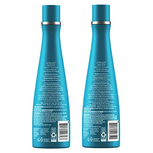 Nexxus Ultralight Weightless Shampoo And Conditioner For Dry Frizzy Hair Smooth Treatment To Block Out Frizz 13.5 Oz Pack Of 2