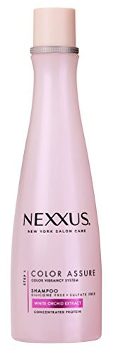 Nexxus Shampoo Color Assure White Orchid Extract 13.5 Ounce 399Ml 6 Pack