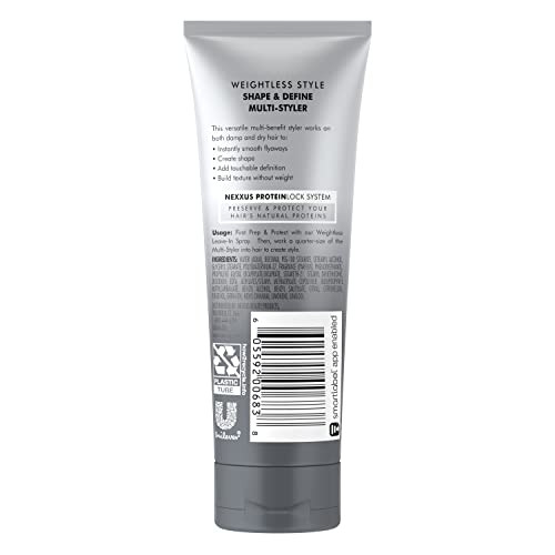 Nexxus Shape And Define Multistyler For A Light Hold Weightless Styling Cream Shape Define And Texture Hair Styling Cream 3.4 Oz