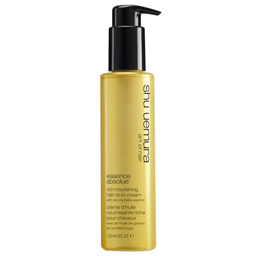 Shu Uemura Art Of Hair Essence Absolue Cream For All Hair nourishing Formula Hydrates And Smooths Protects Against Heat Damage And Uv Rays 5 Fl Oz