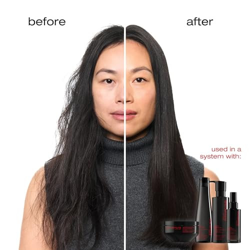 Shu Uemura Art Of Hair Ashita Supreme Serum For All Hair adds Shine Reduces Frizz Strengthens Strands Prevents Breakage 3 Fl Oz