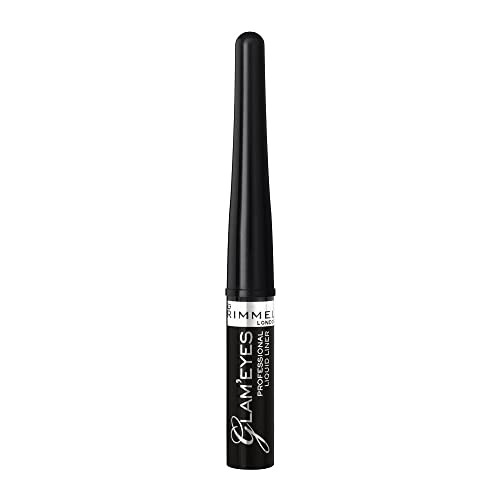 Rimmel Glam Eyes Liquid Liner Black Glamour 3.5 Ml