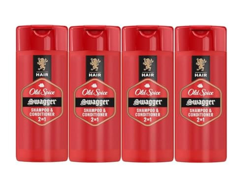 Old Spice Swagger 2In1 Shampoo And Conditioner For Men Travel Packaging May Vary 3 Fl Oz 4 Pack