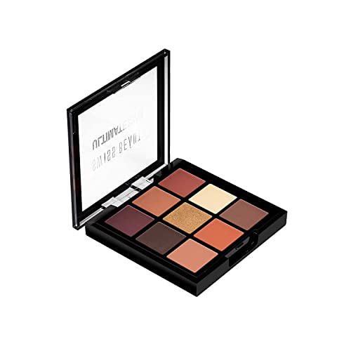 Swiss Beauty Ultimate 9 Pigmented Colors Eyeshadow Palette Long Wearing And Easily Blendable Eye Makeup Palette Matte Shimmery And Metallic Finish Multicolor04 6G