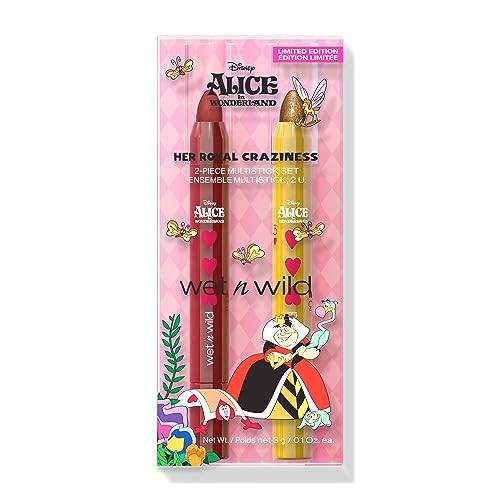Wet N Wild Her Royal Craziness 2Piece Multistick Set Alice In Wonderland Collection