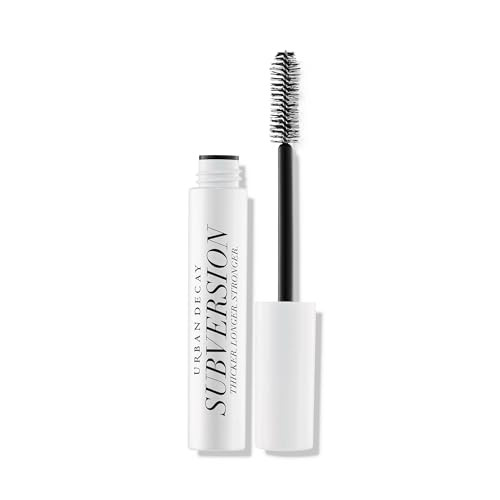 Urban Decay Subversion Lash Conditioning Primer For Mascara Length plus Volumelashthickening Effect Preps plus Conditions Natural Eyelashes Nourishing Panthenol plus Vitamin E Parabenfree Fragrancefree