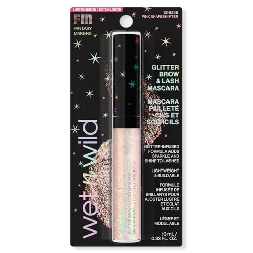 Wet N Wild Glitter Brow And Lash Mascara Pink Shapeshifter