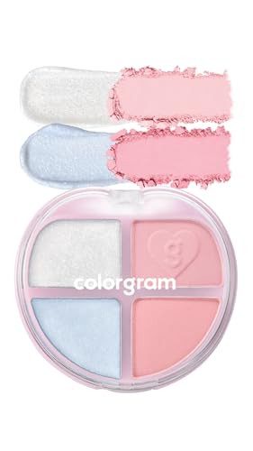 Colorgram Tintin Dory Eyeshadow Palette 05 Fairy Dory4 Color Compact Palette With Silky Smooth Texturetravelfriendly Collectible With Vibrant Shadesideal For Daily Glam Or Bold Looks
