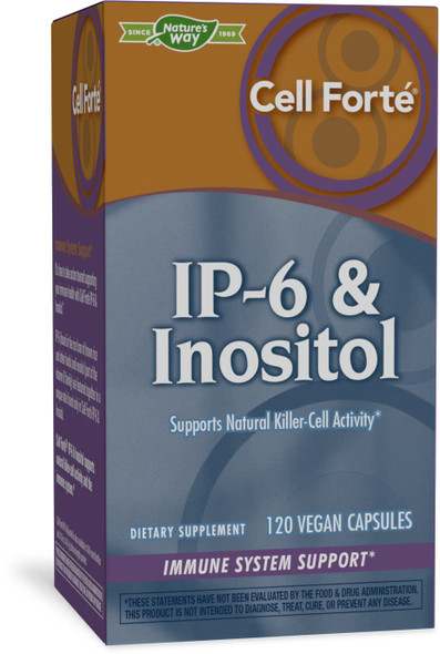 Nature'S Way Cell Forte Ip-6 & Inositol Supports Natural Killer-Cell Activity, 120 Capsules