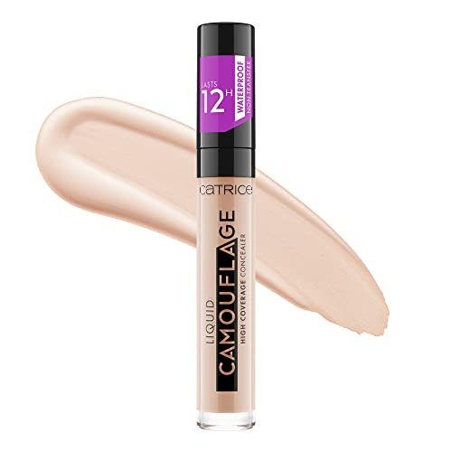 Catrice Cosmetics Catriceliquid Camouflage High Coverage Concealerultra Long Lasting Concealeroil And Paraben Freecruelty 007Natural Roseduration 12 H Corrector
