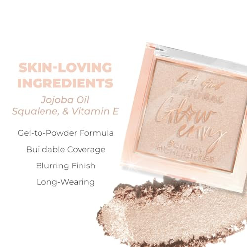 L.A. Girl Glow Envy Bouncy Bronzer For Women Natural Glow Bronzer For Makeup With Goodness Of Jojoba Oil Squalene And Vitamin E Longwearing Natural Airbrushed Finish Bronzer Pack Of 1