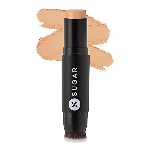 Sugar Cosmetics Ace Of Face Foundation Stick 42 Glace Medium Beige Golden Undertone