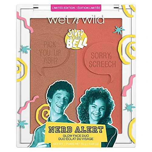 Wet N Wild Saved By The Bell Highlighter And Illuminator Duo Radiant Shimmer Face Palette Ultrareflective Micropearls Buildable Powder Formula Crueltyfree Makeup Nerd Alert