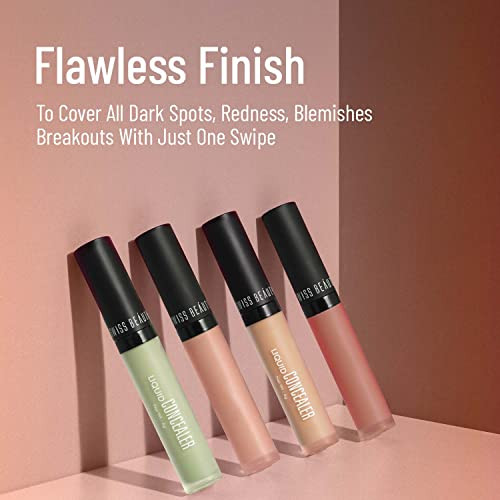 Swiss Beauty Professional Liqiud Concealer Face Makeup Warm Sand 5.6G