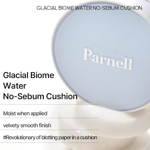 Parnell Glacial Biome Water Nosebum Cushion 10Ghydrating And Oilcontrol Cushion With Hyaluronic Acid Mineral Water And Collagencooling Powder Formulakbeauty 0.35 Fl Oz