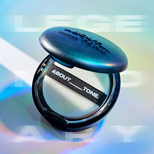 About Tone Blur Powder Pact 01 Fair plus Air Fit Powder Pact Bundle Set Pressed Powder Pact With And Puff Face Makeup Setting Powder Finishing Powder With Sebum Control Vegan