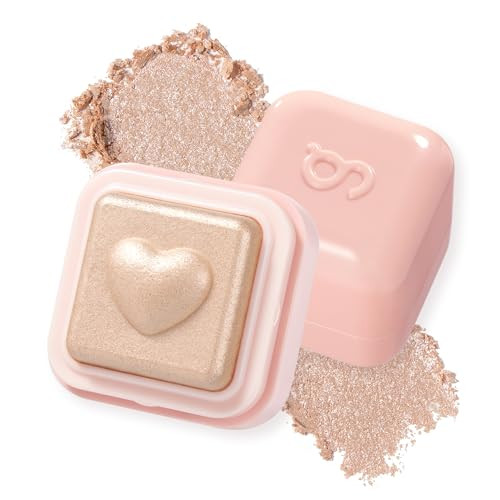 Colorgram Milk Bling Heartlighter 01 Peach Heart By For Women Highlighter 0.06 Oz