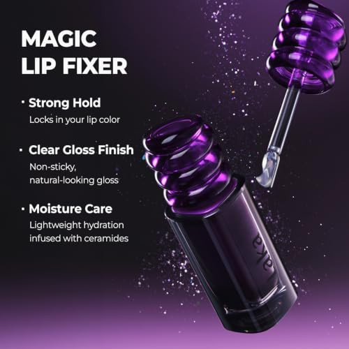 Laka Magic Lip Fixerlip Sealerlocks In Your Original Lip Colorclear Gloss Finishmoisture Care0.15 Oz