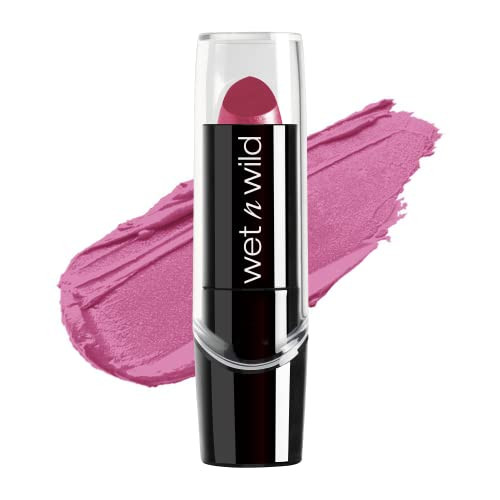 Wet N Wild Silk Finish Lipstick Hydrating Rich Buildable Lip Color Formulated With Vitamins Ae And Macadamia For Ultimate Hydration Crueltyfree And Vegan Retro Pink