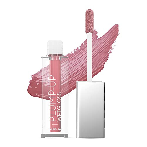 Swiss Beauty Plumpup Wet Lightweight Lip Gloss With High Shine Glossy Finish For Fuller And Plump Lipsshade Mauve Muse 2Ml