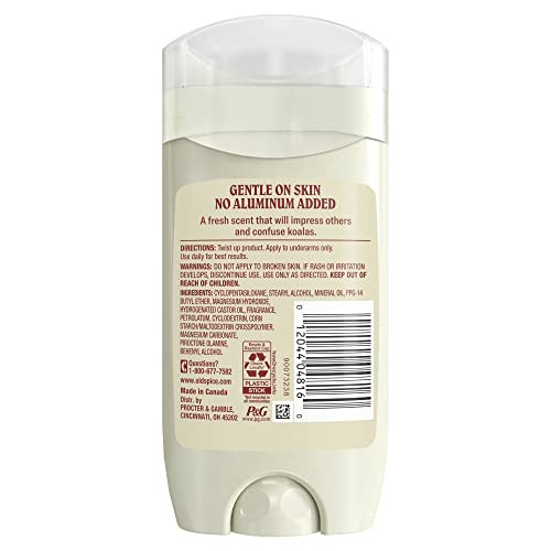 Old Spice Gentlemans Blend Deodorant Eucalyptus With Coconut Oil Aluminum 3.0 Oz
