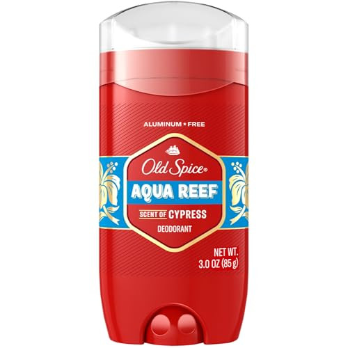 Old Spice Red Zone Collection Aqua Reef Scent Mens Deodorant 3 Oz Pack Of 4