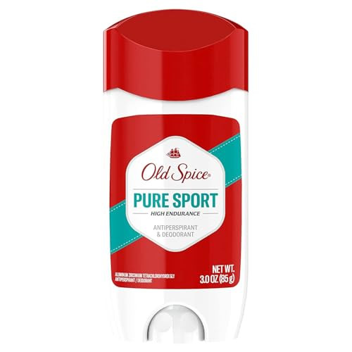 Old Spice High Endurance Antiperspirant And Deodorant Pure Sport 3 Oz Pack Of 5
