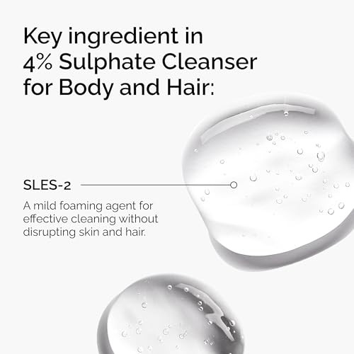 The Ordinary Sulphate 4% Cleanser For Body And Hair Gentle Fragrancefree Shampoo And Body Wash 8.1 Fl Oz