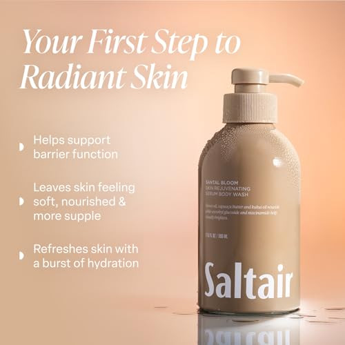 Saltair Santal Bloom Body Care Setshower Gel And Body Oil3 Piece Kitcoordinated Cleansing And Postbath Hydration Regimen With A Gentle Lather And Botanical Finish
