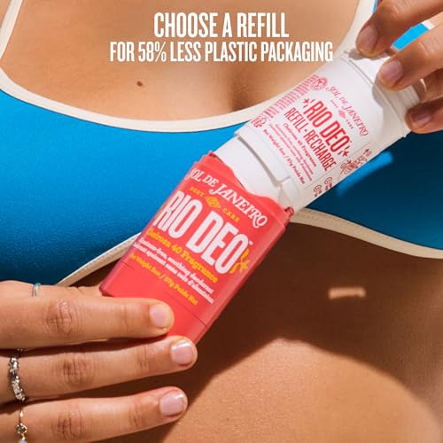 Sol De Janeiro Cheirosa 40 Rio Deo Aluminumfree Deodorant With Refill Cartridge