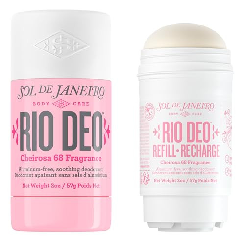 Sol De Janeiro Cheirosa 68 Rio Deo Aluminumfree Deodorant With Refill Cartridge