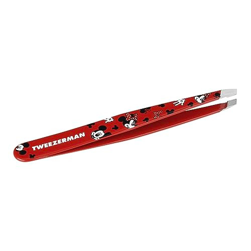 Tweezerman Disneys Mickey Mouse And Minnie Mouse We Got Ears Slant Tweezer Eyebrow Tweezers For Women And Men