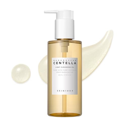 Skin1004 Madagascar Centella Light Cleansing Oil 200Mlgentle Oil Cleanser For Face Korean Facial Cleanser Double Cleansing 6.76 Fl.Oz