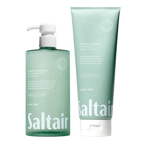 Saltair Ha Body Serum And Retinol Revive Lotion Bundlehydrating2 Pclight Hydration And Smoothing Care For A Simple Coordinated Regimen And Comfortable Finish