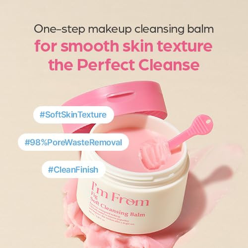IM From IM From Fig Soft Cleansing Balm Melts Makeup And Sunscreen Makeup Remover All Skin Type Korean Skincare 3.38Fl.Oz