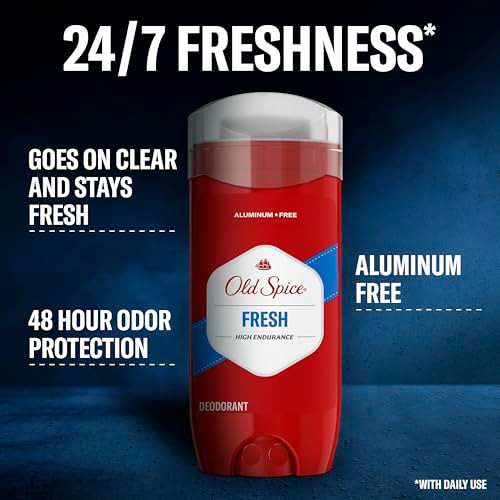 Old Spice High Endurance Deodorant For Men Aluminum Fresh Scent 3.0 Oz
