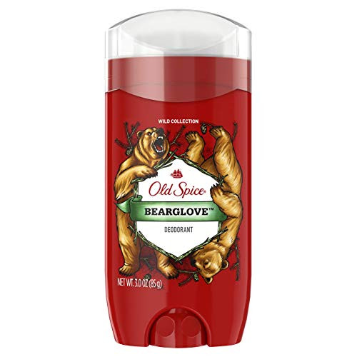 Old Spice Deodorant For Men Bearglove Scent Wild Collection 3 Oz Pack Of 3
