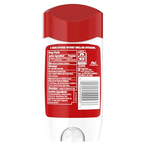 Old Spice High Endurance Antiperspirant And Deodorant Original 3 Oz Pack Of 2