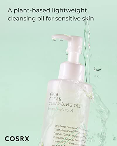 Cosrx Pure Fit Cica Cleansing Oil 200Mllight Weight Oil Purifying Centella For Sensitive Skincica7 Complex Jojoba Seed Oil 6.76 Fl. Oz