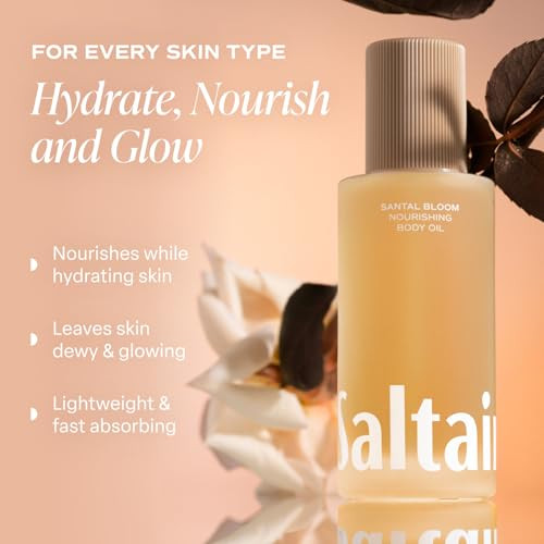 Saltair Body Care Setsantal Bloom Body Mist Oil plus Butter 4Piece Setlight Scent Layering And Daily Hydration For A Soft Finish And An Easy Coordinated Regimen
