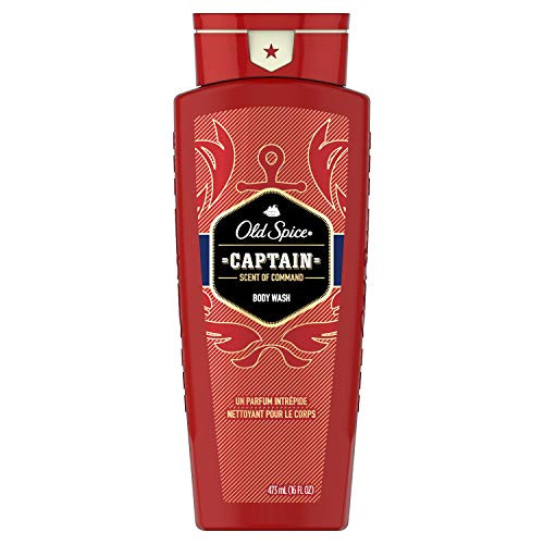 Old Spice Red Collection Body Wash For Men Captain 16 Oz
