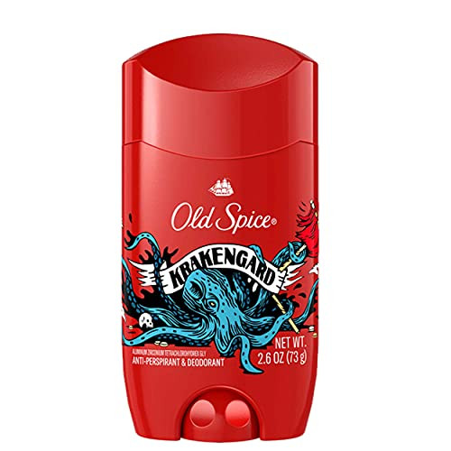 Old Spice Wild Collection Antiperspirant And Deodorant Krakengard 2.6 Ounce Pack Of 3