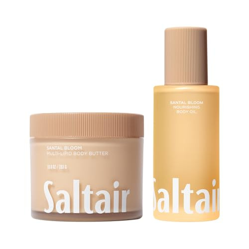 Saltair Santal Bloom Hydration Duooil And Body Butter2 Count Kitcoordinated Formulas For Comfortable Daily Care Easy Layering And A Softfeeling Finish