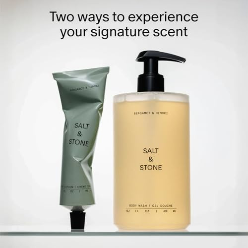 Salt and Stone Salt And Stone Hydrating Gel Body Wash plus Body Lotionbergamot And Hinoki