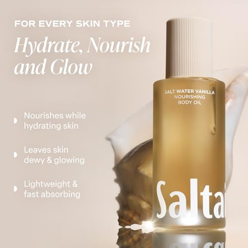 Saltair Salt Water Vanilla Hydration Duooil And Body Butter2 Countcoordinated Formulas For Comfortable Daily Care Easy Layering And A Softfeeling Finish