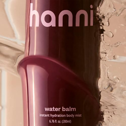 Hanni Water Balm Instant Hydration Body Mist weightless Mist Absorbs On Contact 99% Said Skin Didnt Feel Sticky Sparkling Palmarosa 200 Ml 6.76 Fl Oz