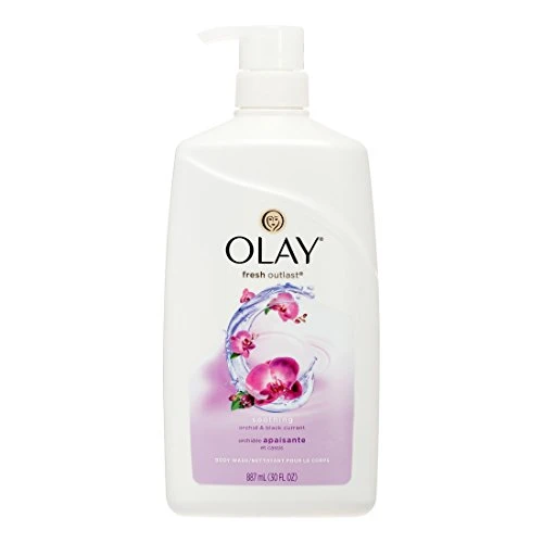 Olay Fresh Outlast Soothing Orchid And Black Currant Body Wash 30 Oz