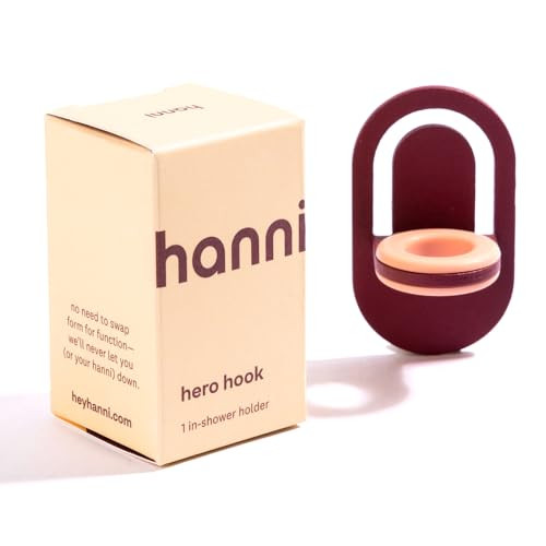 Hanni Hero Safety Razor Holder Heavy Duty Storage Stand For Shaving Accessories Bathroom Or Shower Organizer For Men And Women Burgundy Razor Storage
