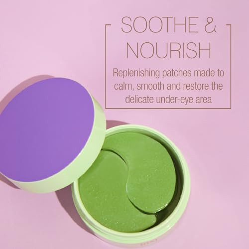 Pixi Beauty Dreamyeye Calming Hydrogel Under Eye Patches With Ceramides For Pmvitamin A And Jasminie Hydrate Smooth And Restore Under Eyes60 Patches